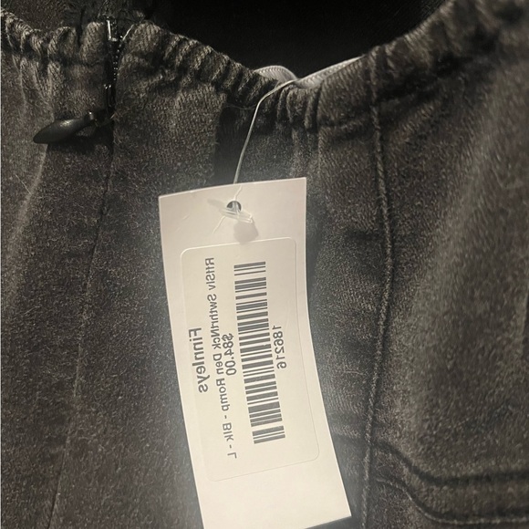 Sweetheart Denim Romper ~ Black Wash ~ Perfect for Nashville! - Picture 4 of 6